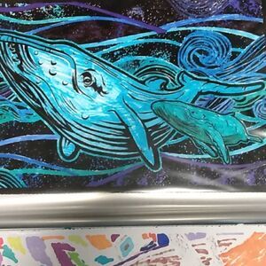 Coloring of sea life